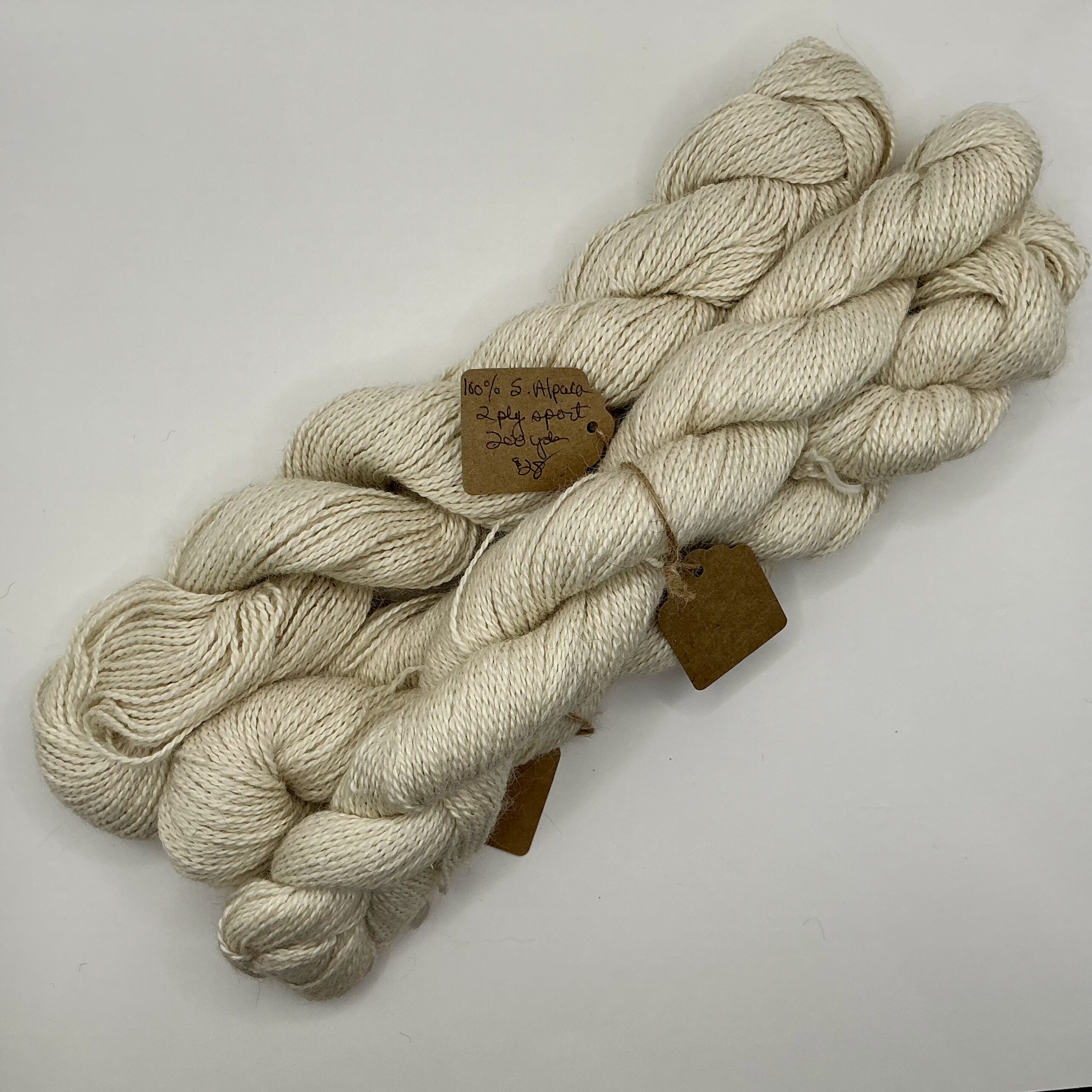 TRF #5 Alpaca : sport, cream/off white (tighter twist)