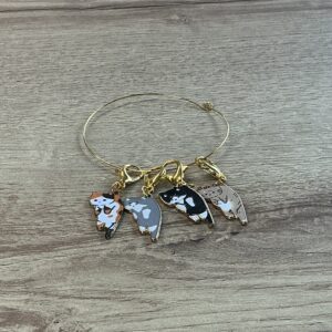Stitch marker - kittens
