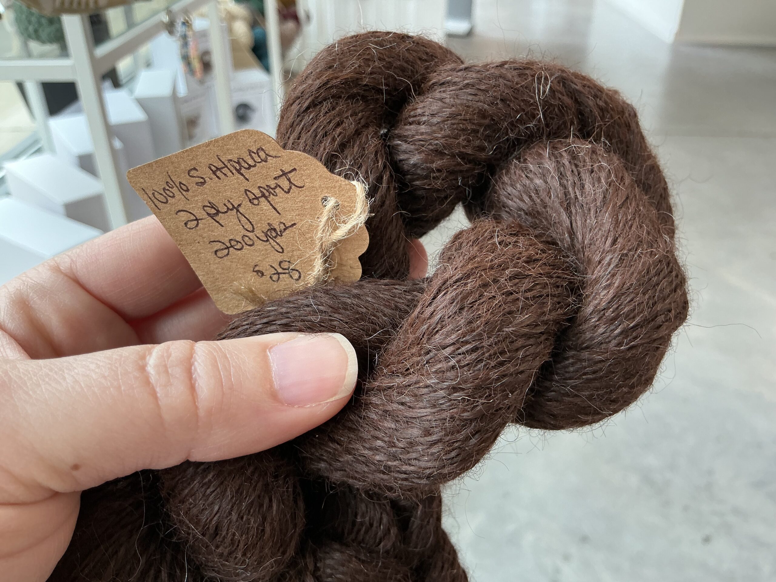 TRF #7 Alpaca : sport, red-ish brown