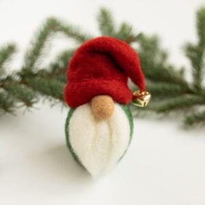 Christmas Gnome Mini Needle Felting Kit
